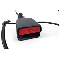 Nissan 370Z 09-20 Seat Belt Seatbelt Buckle Left/Driver 86842-1EA8A, E047, OEM, 2009, 2010, 2011, 2012, 2013, 2014, 2015, 2016, 2017, 2018, 2019, 2020