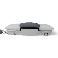 Nissan 370Z 12-20 Overhead Console Map Light Lamp Black 26430-1ET6A, E047, OEM, 2012, 2013, 2014, 2015, 2016, 2017, 2018, 2019, 2020