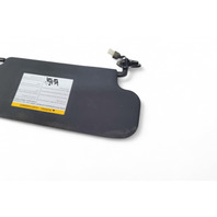 Nissan 370Z 09-20 Sun Shade Visor Left/Right Set Black 96401-1ET1A, E047, OEM, 2009, 2010, 2011, 2012, 2013, 2014, 2015, 2016, 2017, 2018, 2019, 2020