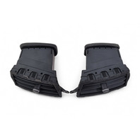 Nissan 370Z 09-20 Center Air Vent  Front Right/Left Set, 68750-1EA0A, 68751-1EA0A, E047, OEM, 2009, 2010, 2011, 2012, 2013, 2014, 2015, 2016, 2017, 2018, 2019, 2020