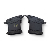 Nissan 370Z 09-20 Center Air Vent  Front Right/Left Set, 68750-1EA0A, 68751-1EA0A, E047, OEM, 2009, 2010, 2011, 2012, 2013, 2014, 2015, 2016, 2017, 2018, 2019, 2020