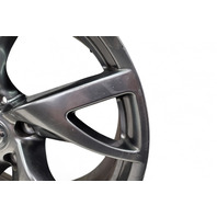 Nissan 370Z 12-16 Front Wheel Rim Forged Edition 19X9, 5 Spoke, D0C00-3GY4A, #2, E047, OEM, 2012, 2013, 2014, 2015, 2016