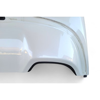 Nissan 370Z 09-20 Convertible Top Deck Lid Cover Panel White, E047, OEM, 2009, 2010, 2011, 2012, 2013, 2014, 2015, 2016, 2017, 2018, 2019, 2020