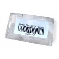 Nissan 370Z 09-20 Convertible Top Deck Lid Cover Panel White, E047, OEM, 2009, 2010, 2011, 2012, 2013, 2014, 2015, 2016, 2017, 2018, 2019, 2020