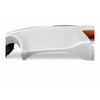 Nissan 370Z 09-20 Coupe Rear Bumper Cover White HEM22-1EA0H, E047, OEM, 2009, 2010, 2011, 2012, 2013, 2014, 2015, 2016, 2017, 2018, 2019, 2020