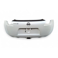 Nissan 370Z 09-20 Coupe Rear Bumper Cover White HEM22-1EA0H, E047, OEM, 2009, 2010, 2011, 2012, 2013, 2014, 2015, 2016, 2017, 2018, 2019, 2020