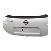 Nissan 370Z 09-20 Coupe Rear Bumper Cover White HEM22-1EA0H, E047, OEM, 2009, 2010, 2011, 2012, 2013, 2014, 2015, 2016, 2017, 2018, 2019, 2020