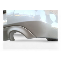 Nissan 370Z 09-20 Coupe Rear Bumper Cover White HEM22-1EA0H, E047, OEM, 2009, 2010, 2011, 2012, 2013, 2014, 2015, 2016, 2017, 2018, 2019, 2020