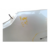 Nissan 370Z 09-20 Coupe Rear Bumper Cover White HEM22-1EA0H, E047, OEM, 2009, 2010, 2011, 2012, 2013, 2014, 2015, 2016, 2017, 2018, 2019, 2020