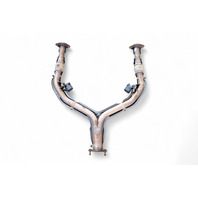 Nissan 370Z 13-20 Front Exhaust Down Y Flex Pipe 20020-JL00C, E047, OEM, 2013, 2014, 2015, 2016, 2017, 2018, 2019, 2020