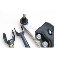 Nissan 370Z 09-20 Upper Control Arm Rear Left/Driver Set, 55502-JK02A, E047, OEM, 2009, 2010, 2011, 2012, 2013, 2014, 2015, 2016, 2017, 2018, 2019, 2020