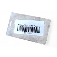 Nissan 370Z 09-20 Master Brake Cylinder RWD D6010-JK02A, E047, OEM, 2009, 2010, 2011, 2012, 2013, 2014, 2015, 2016, 2017, 2018, 2019, 2020