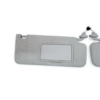 Honda Accord 23-24 Sun Visor Sunvisor Left/Right Set (2) Gray 83230-30A-A01ZB, E048, OEM, 2023, 2024