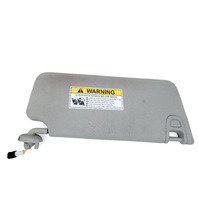 Honda Accord 23-24 Sun Visor Sunvisor Left/Right Set (2) Gray 83230-30A-A01ZB, E048, OEM, 2023, 2024