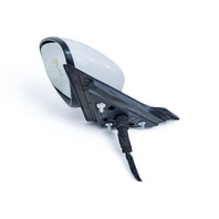 Honda Accord 23 Side View Mirror Left/Driver White, 76258-30A-A01, E048, OEM, 2023