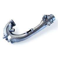 Honda Accord 23-24 1.5L Turbo Charger Inlet Joint Tube 36171-64A-A01, E048, OEM, 2023, 2024