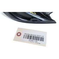Honda Accord 23-24 Front Right/Passenger Bumper Lower Air Duct Molding Black, 71141-30A-A10ZF, E048, OEM, 2023, 2024