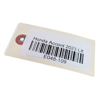 Honda Accord 23-24 Front Door Panel Trim Right/Passenger Black, 83501-30A-A01ZA, E048, OEM, 2023, 2024