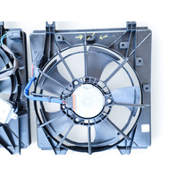 Honda Accord 23-24 A/C Air Conditioner Radiator Cooling Fans Set 1.5L 38616-6CJ-H01, E048, OEM, 2023, 2024