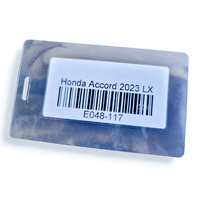 Honda Accord 23-24 Rocker Panel Molding Left/Driver Black, 71850-30A-A11, E048, OEM, 2023, 2024
