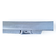 Honda Accord 23-24 Rocker Panel Molding Left/Driver Black, 71850-30A-A11, E048, OEM, 2023, 2024