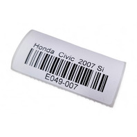 Honda Civic SI 06-11 Side View Mirror Left/Driver Red, 76250-SVA-A11ZH, E049, OEM, 2006, 2007, 2008, 2009, 2010, 2011