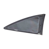 Honda Civic SI 06-11 Quarter Glass Window Rear Left, 73551-SVA-A01, E049, OEM, 2006, 2007, 2008, 2009, 2010, 2011
