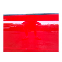 Honda Civic SI 06-11 Front Door Assembly Left/Driver Red 67050-SVA-A90ZZ, E049, OEM, 2006, 2007, 2008, 2009, 2010, 2011