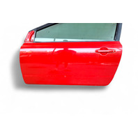 Honda Civic SI 06-11 Front Door Assembly Left/Driver Red 67050-SVA-A90ZZ, E049, OEM, 2006, 2007, 2008, 2009, 2010, 2011