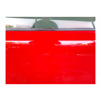 Honda Civic SI 06-11 Front Door Assembly Left/Driver Red 67050-SVA-A90ZZ, E049, OEM, 2006, 2007, 2008, 2009, 2010, 2011