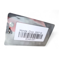 Honda Civic SI 06-11 Front Door Assembly Left/Driver Red 67050-SVA-A90ZZ, E049, OEM, 2006, 2007, 2008, 2009, 2010, 2011