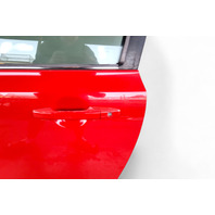 Honda Civic SI 06-11 Front Door Assembly Left/Driver Red 67050-SVA-A90ZZ, E049, OEM, 2006, 2007, 2008, 2009, 2010, 2011