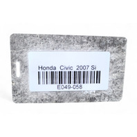 Honda Civic SI 06-07 Interior Floor Carpet Black 83301-SVA-A21ZA, E049, OEM, 2006, 2007