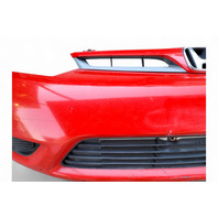 Honda Civic Si 06-08 Front Bumper Face Cover Upper/Lower Red, 04711-SVA-A90ZZ, E049, OEM, 2006, 2007, 2008