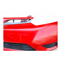 Honda Civic Si 06-08 Front Bumper Face Cover Upper/Lower Red, 04711-SVA-A90ZZ, E049, OEM, 2006, 2007, 2008