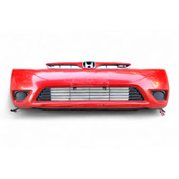 Honda Civic Si 06-08 Front Bumper Face Cover Upper/Lower Red, 04711-SVA-A90ZZ, E049, OEM, 2006, 2007, 2008 Honda Civic Si 06-08 Front Bumper Face Cover Upper/Lower Red, 04711-SVA-A90ZZ, E049, OEM, 2006, 2007, 2008
