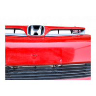 Honda Civic Si 06-08 Front Bumper Face Cover Upper/Lower Red, 04711-SVA-A90ZZ, E049, OEM, 2006, 2007, 2008