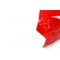 Honda Civic SI 06-11 Rear, Bumper Face Cover, Red, 04715-SVA-A90ZZ, E049, OEM, 2006, 2007, 2008, 2009, 2010, 2011