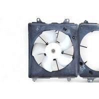 Honda Civic SI 06-11 Left/ Right Radiator Cooling Fan Shroud w/Motor 5 Blade 19015-RRA-A01, E049, OEM, 2006, 2007, 2008, 2009, 2010, 2011