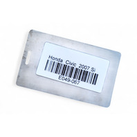 Honda Civic Si 06-11 Front Reinforcement Bar 71131-SNA-A00, E049, OEM, 2006, 2007, 2008, 2009, 2010, 2011