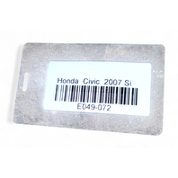 Honda Civic SI 06-11 Center Exhaust Muffler Pipe 2.0L, 18220-SVB-A04, E049, OEM, 2006, 2007, 2008, 2009, 2010, 2011