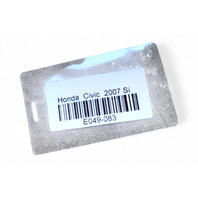 Honda Civic SI 06-11 Brake Caliper Assembly, Rear Left/Right Set, 43019-SNA-A10, E049, OEM, 2006, 2007, 2008, 2009, 2010, 2011