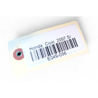 Honda Civic SI 06-11 Complete Air Cleaner Cover Case Box, 17210-RRB-A00, E049, OEM, 2006, 2007, 2008, 2009, 2010, 2011