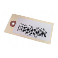 Honda Civic Si 06-11 Heater Blower Motor Fan 80030-SNA-305, E049, OEM, 2006, 2007, 2008, 2009, 2010, 2011