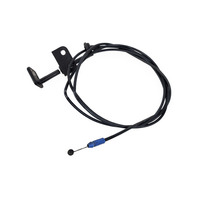 Honda Civic Si 06-11 Hood Switch Release Cable Wire, Black 74130-SNA-A01ZC, E049, OEM, 2006, 2007, 2008, 2009, 2010, 2011