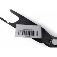 Infiniti G37 09-13 Front Seat Belt Seatbelt Right/Passenger Black 86884-JJ62B, E050, OEM, 2009, 2010, 2011, 2012, 2013