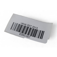 Infiniti G37 09-13 Sedan Door Lock Actuator Front Right/Passenger 80500-JJ50A, E050, OEM, 2009, 2010, 2011, 2012, 2013