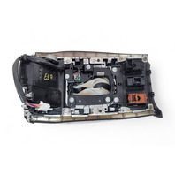 Infiniti G37 09-13 Center Upper Console Shifter Trim Bezel, Silver 96941-1NJ8A, E050, OEM, 2009, 2010, 2011, 2012, 2013