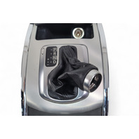 Infiniti G37 09-13 Center Upper Console Shifter Trim Bezel, Silver 96941-1NJ8A, E050, OEM, 2009, 2010, 2011, 2012, 2013