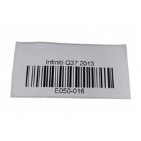 Infiniti G37 09-13 Center Upper Console Shifter Trim Bezel, Silver 96941-1NJ8A, E050, OEM, 2009, 2010, 2011, 2012, 2013